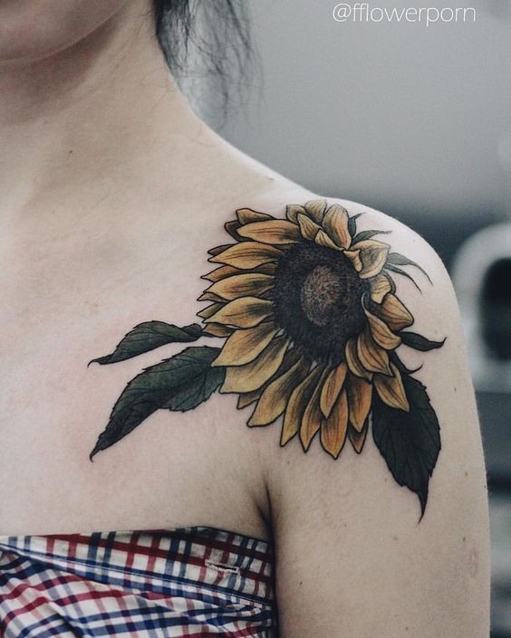 Amazing Sunflower Tattoo Ideas